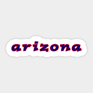 Arizona T-Shirt Sticker